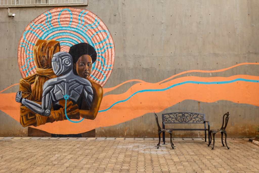 Campus mural and public art